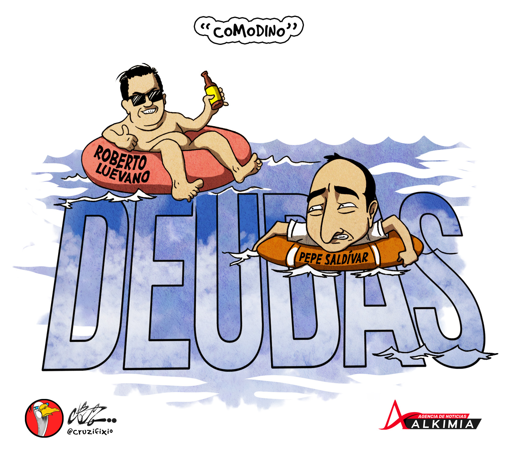 “PAGA PEPE SALDÍVAR LAS DEUDAS QUE DEJÓ ROBERTO LUÉVANO…”