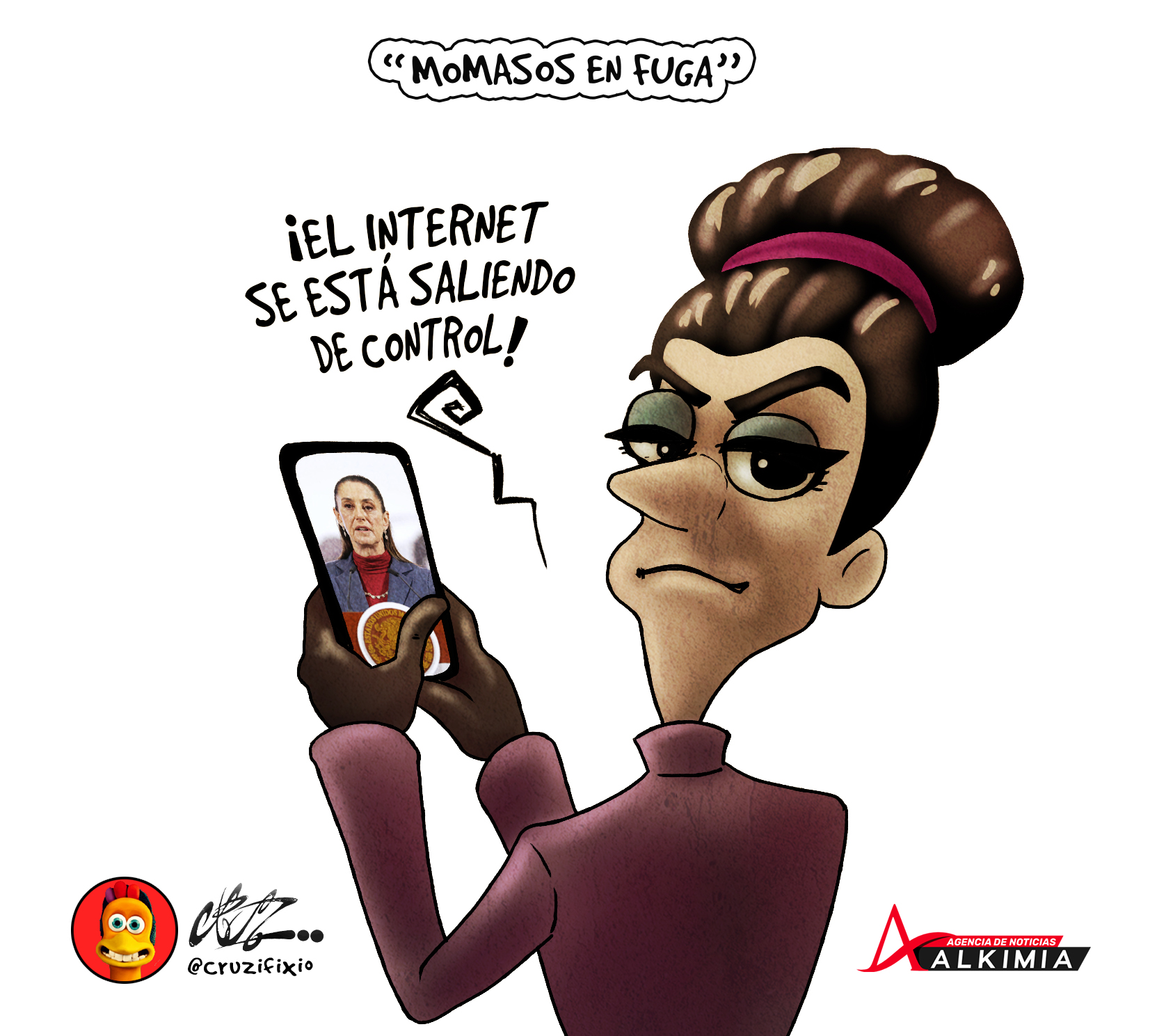 “Quiere Claudia Sheinbaum regular las redes sociales.”