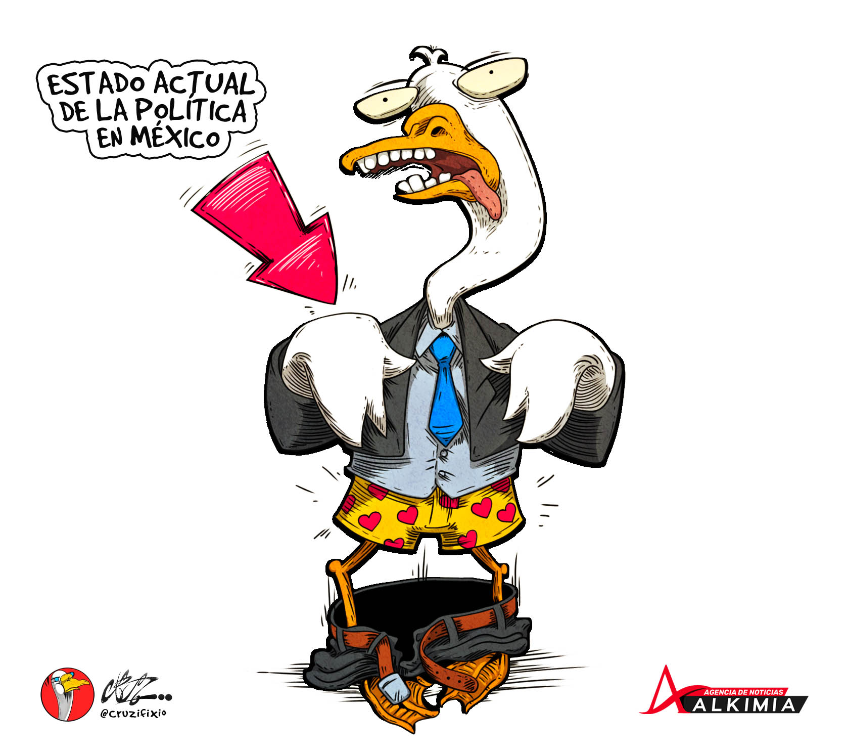 “Así la política…”