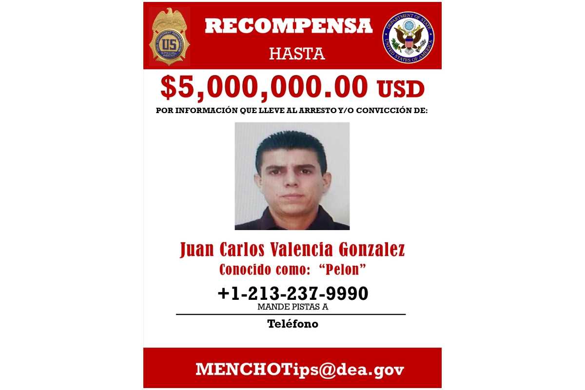 Revela EEUU sucesor de “el Mencho” en el CJNG