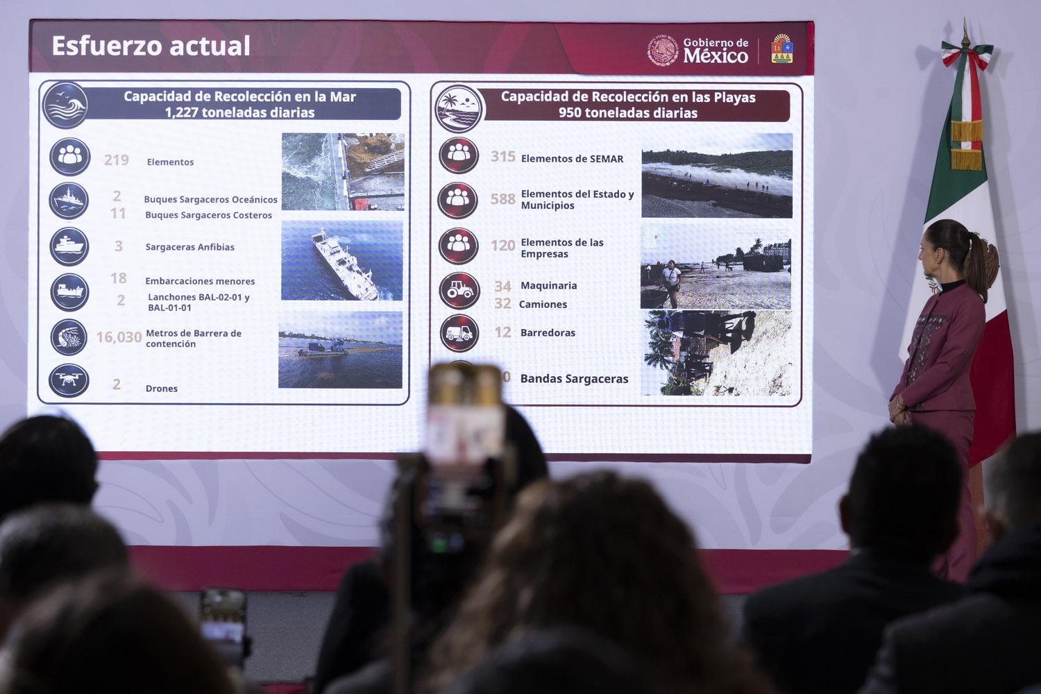 Lanzan rescate de 2 mil millones por crisis de sargazo, pero advierten que no será suficiente
