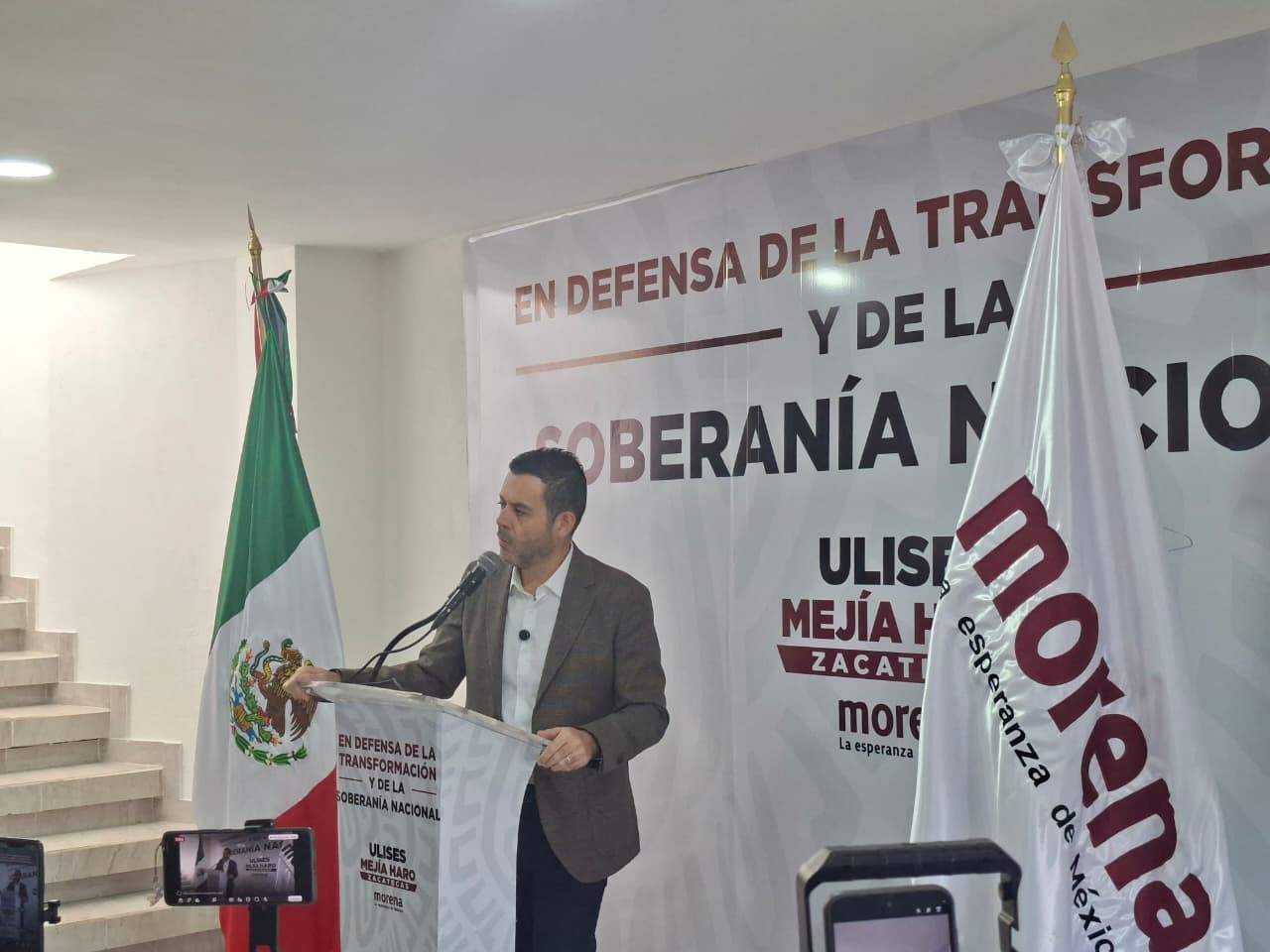 Cuestiona Mejía Haro reforma electoral y rechaza actos anticipados rumbo a 2027