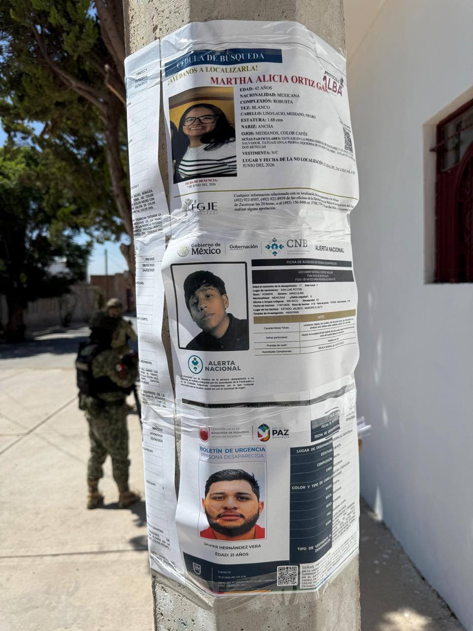 Encabeza Gobierno búsqueda de desaparecidos en Fresnillo