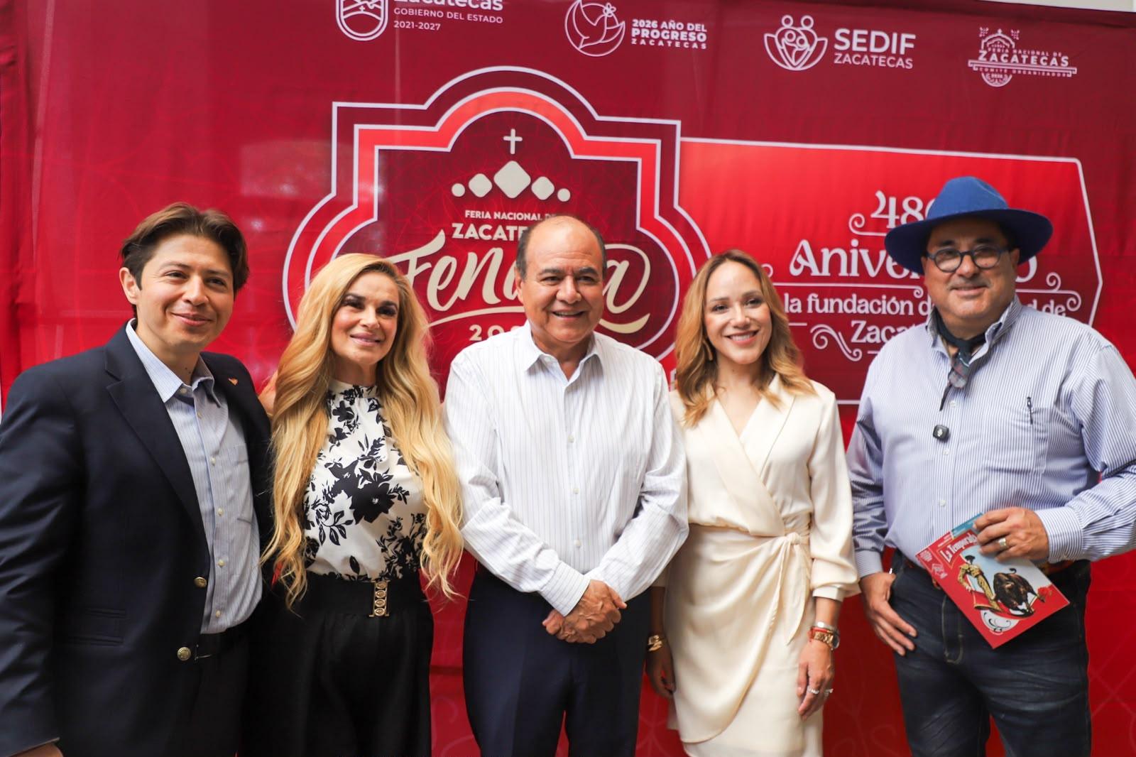 Promocionan cartelera la Fenanza 2026 en Aguascalientes