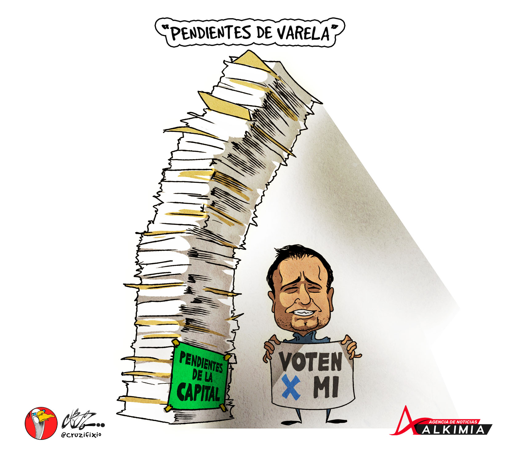 “Acusan que Miguel Varela hace actos anticipados de campaña”.