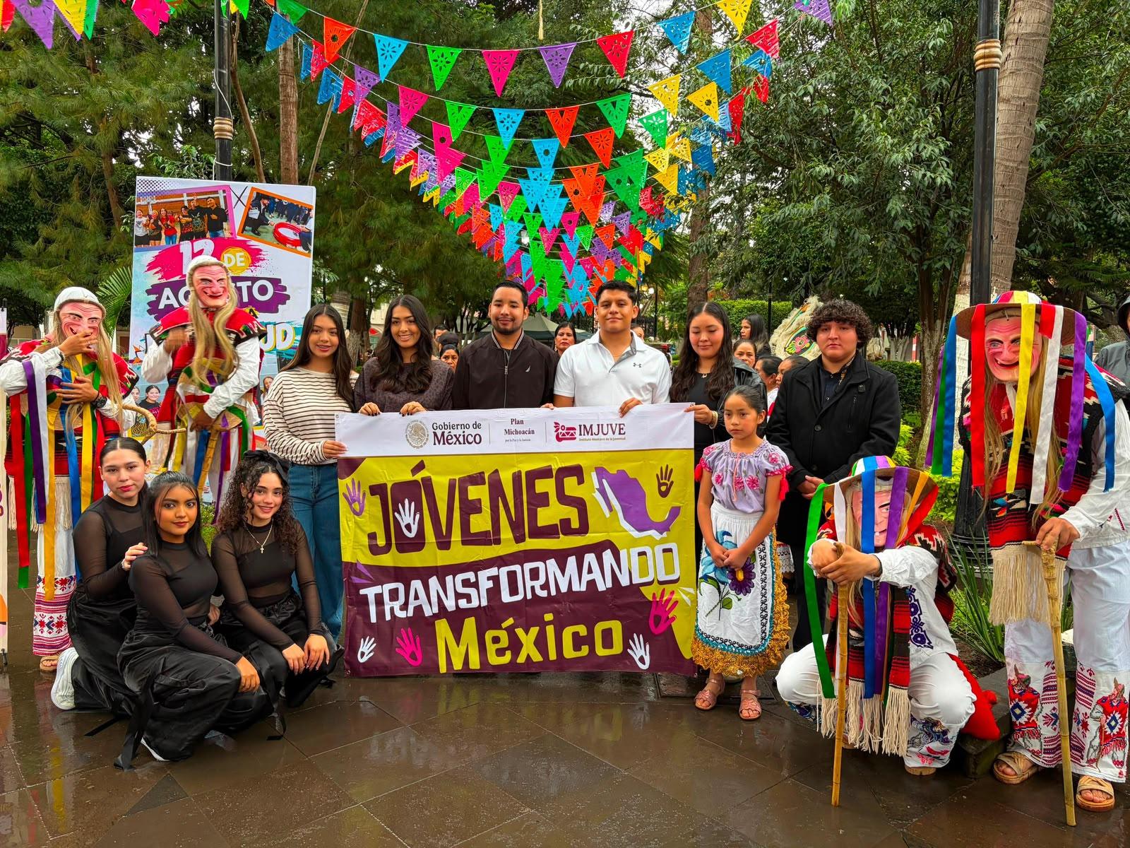 Arranca Imjuve jornada nacional con más de 2 mil actividades por el Mes de la Juventud
