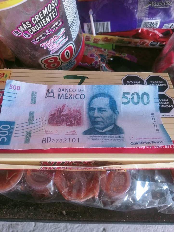 Alertan comerciantes sobre la circulación de billetes falsos en Pánfilo Natera