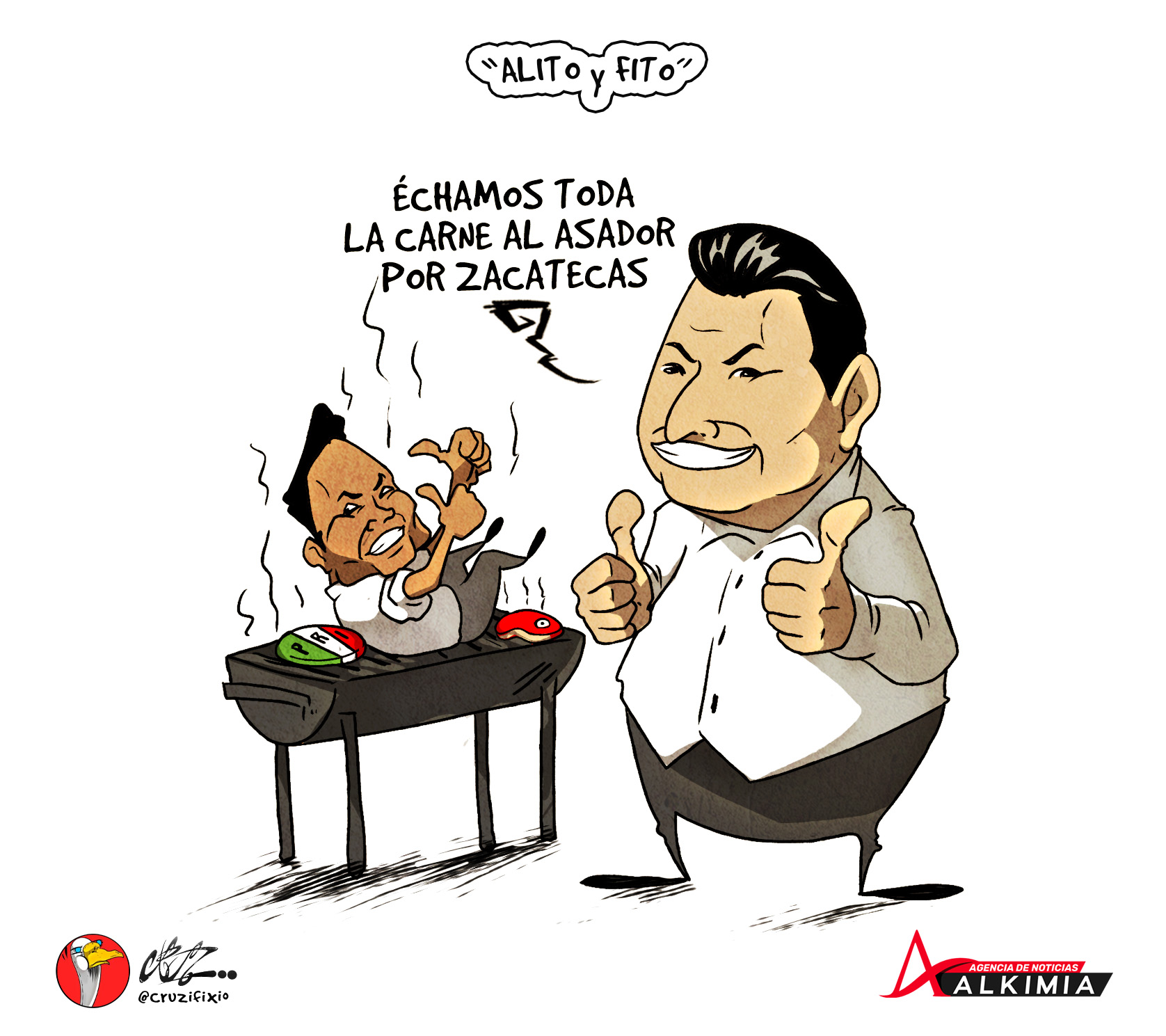 “ALITO Y FITO VAN POR LA GRANDE EN ZACATECAS”