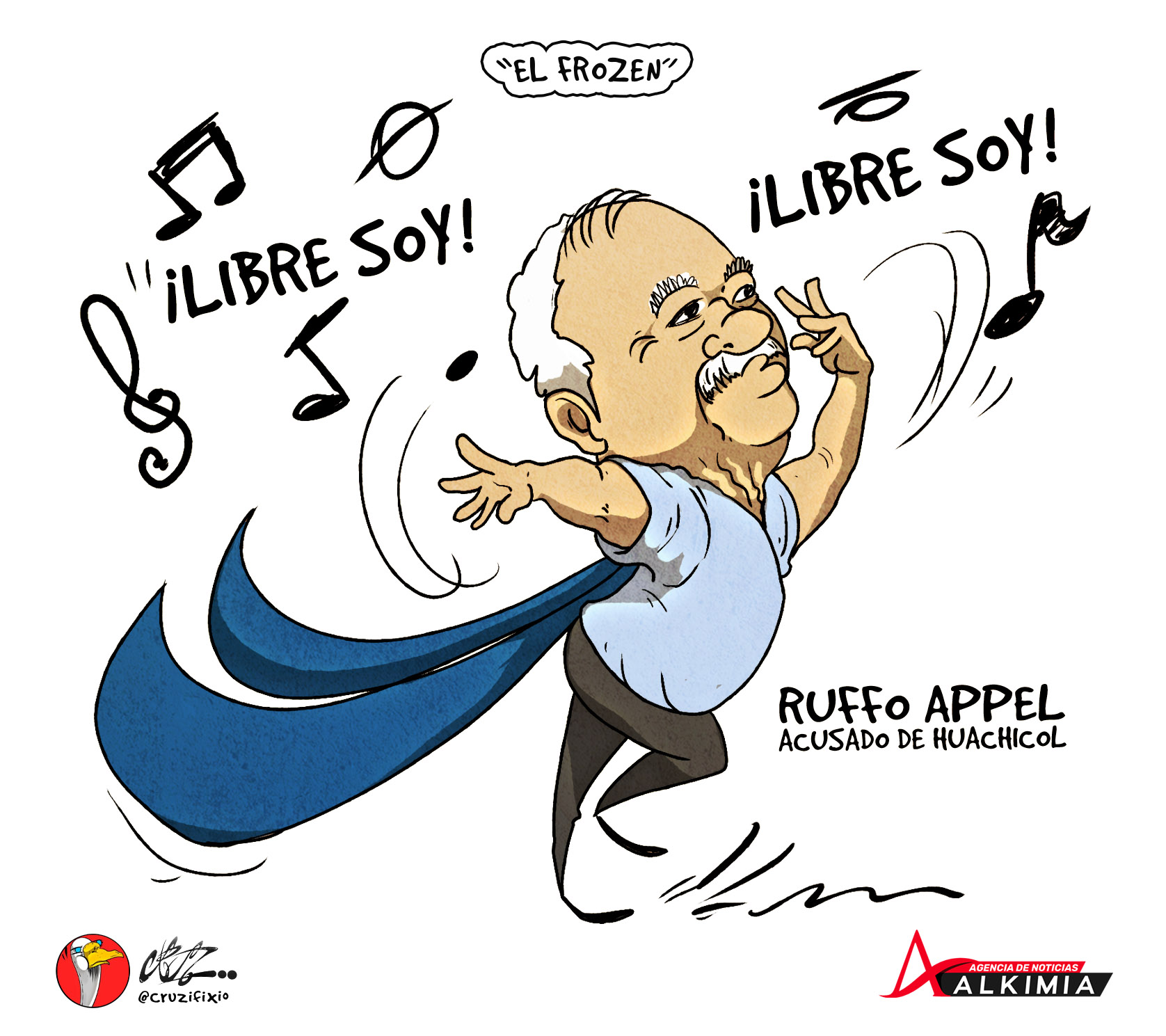 “Ruffo Appel se va a su casa en lo que deciden si es culpable”.