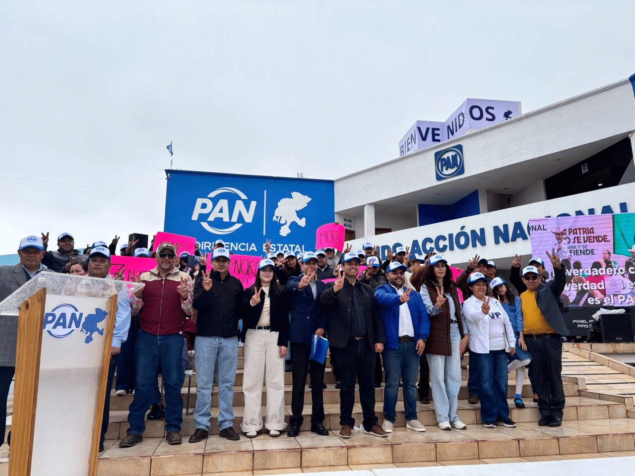 Suman liderazgos de Morena y PVEM al proyecto del PAN en Zacatecas